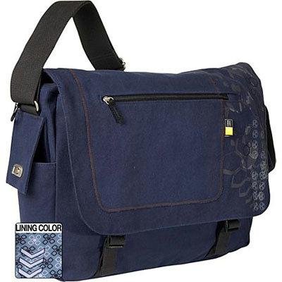 Childrens Toyshop  Third Party New : Case Logic SNM15 15.4" Nylon Messenger Laptop Bag (Blue)