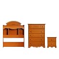 Kids Room Essentials Bedroom Collection - Medium Cherry