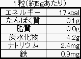 ヘム鉄入りグレープゼリー