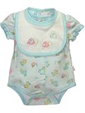 Turtle Creeper & Bib Set by Little Me