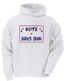 VOTE BARACK OBAMA Adult Hooded Sweatshirt (Hoodie / Hoody) Various Colors