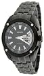 Seiko #SRP007 Men's Superior Black IP Stainless Steel Self Winding Automatic Watch