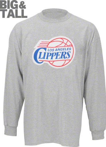 Los Angeles Clippers Big & Tall Primary Logo Long Sleeve T-Shirt