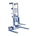 Genie GL-4 Aluminum Straddle Base Material Lift with Steel Forks and Winch Handle, 71" Lift Height, 22.5" L x 20.5" W Fork, 500lbs Capacity
