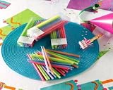 TAG Birthday Cupcake / Cake Party Candles (Tapers), Set of 24 7-Inch Tall , Assorted Colors