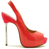 Produkt-Bild: Spy Love Buy Kyra Pumps High Heel Schuhe Stiletto Absatz Plateau Offene Spitze