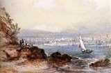 12X16 inch Martens Conrad View Of Sydney Harbour Canvas Art Repro