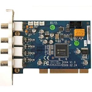 Q-see QSDT4PCRC DVR Video Capturing Device. Q-SEE 4CH REAL-TIME PCI DVR CARD H.264 SOFTWARE COMPRESSION NVR. PCI