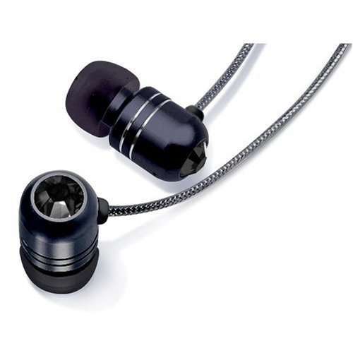 TUNEWEAR カナル型アクセサリイヤホン TUNESONIC crystal オニキスブラック TUN-EP-000001