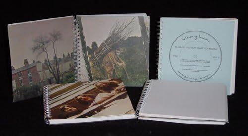 Vinylux Recycled Album Cover Sketchbook 6.5" Square