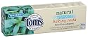 Tom's of Maine Natural Anticavity Baking Soda Fluoride Toothpaste, Peppermint, 6-Ounce Tube
