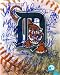 Detroit Tigers logo 8x10 photo autographed by Justin Verlander, Curtis Granderson, Alan Trammell, Lance Parrish, Carlos Guillen, Brandon Inge, & more