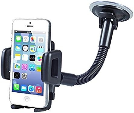 Universal Car Mount with Suction Cup &amp; Air Vent Docking System for Smart Phones &amp; GPS - Car Dock for iPhone 6 / 6S, iPhone 6 / 6S Plus, Samsung Galaxy S5, Samsung Galaxy S6