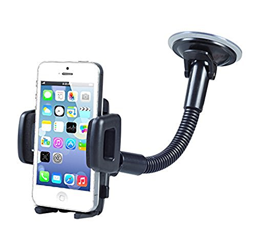 Universal Car Mount with Suction Cup &amp; Air Vent Docking System for Smart Phones &amp; GPS - Car Dock for iPhone 6 / 6S, iPhone 6 / 6S Plus, Samsung Galaxy S5, Samsung Galaxy S6