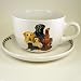   - 24oz Dog Breed Soup Mug and Saucer - Labrador