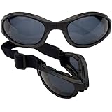 10367 BLACK COLLAPSIBLE TACTICAL GOGGLES