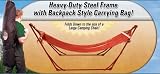 foldable hammocks-High-Grade Foldable Hammock (Red) Folding Hammock with Carrying Bag On Sale
