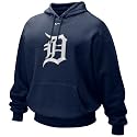 Nike Detroit Tigers Navy Blue Tackle Twill Hoody Sweatshirt