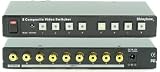 8x1 Composite Video Switcher (RCA) w/ IR Remote control SB-5440RCA