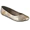 Women's Mossimo Supply Co. Odell Patchwork Ballet Flats - Multicolor Gold
