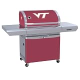 Team Grill PMV06092VATECH01 Patio MVP Gas Grill, Virginia Tech Hokies