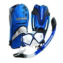 US Divers Cruz LX Snorkeling Set with Bag