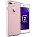 CoverON [ClearGuard Series] Clear Fit iPhone 8 Plus Case, iPhone 7 Plus Case, Hard Clear Back Cover with TPU Bumpers Slim Phone Cover for Apple iPhone 8 Plus/iPhone 7 Plus - HD Clear