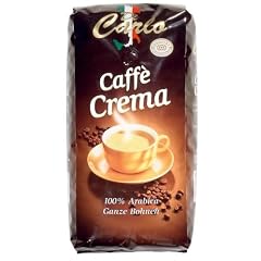 Di Carlo Caffe Crema Ganze Bohne, 4er Pack (4 x 1000 g Beutel)
