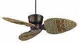 Fanimation Ceiling Fans Treventi Exotic Beauty Model LX25RS-220 in Rust. Indoor fan.