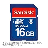 SanDisk サンディスク SDHCカード 16GB Class2の画像