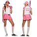 6pc. All Star, includes dress, belt, gloves, hat, bat, and socks