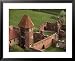 The Castle of Teutonic Knights, Malbork, Pomerania Framed Art Poster Print by Walter Bibikow, 31x25