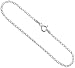 Sterling Silver 2 mm (1/16 inch) Thin Rolo Chain, NICKEL FREE