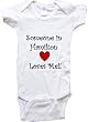 SOMEONE IN HAMILTON LOVES ME - HAMILTON BABY - City Series - White, Blue or Pink Onesie / Baby T-shirt