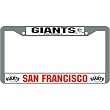 San Francisco Giants MLB Chrome License Plate Frame