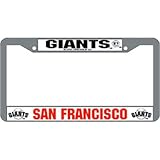 San Francisco Giants MLB Chrome License Plate Frame