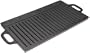 Old Mountain Pre Seasoned 10119 Two Burner Reversible Grill / Griddle, 20 Inch