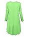 MBJ Womens Oversized High Low Tunic - Made in USA
