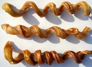 Dog Treat Beef Bully Spiral 1/2 L, 7''