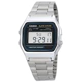 CASIO  A158WA-1WCG Dress Digital Watch