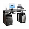 TECHNI MOBILI Atua Wood Computer Workstation in Espresso