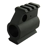 AR-15 .750 5.56/.223 Regular Profile Gas Block Top and Bottom Picatinny Rail