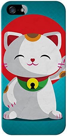 Kawaii Maneki Neko Full Wrap High Quality 3D Printed Case, Snap-On Cover for iPhone 5 / 5s by DevilleArt