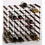 42 Bottle Wine Rack Kit - Dark Stained Oak