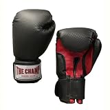 The Champ Boxing Gloves 12oz Black - Velcro - B000AV74YY