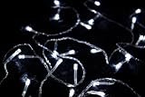 Led Lichterkette wei�es Licht 100 Led 10m
