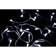 200er LED Lichterkette wei�, Aussen