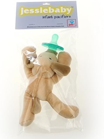 JessieBaby Plush Toy Infant Pacifier - Dog