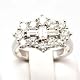 Jakob Strauss Presents a 18ct White Gold 1.00ct Butterfly Diamond Ring Size M