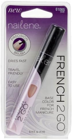 Nailene French 2 Go Pen - Pink/Rose 61065 by Pacific World Corp.